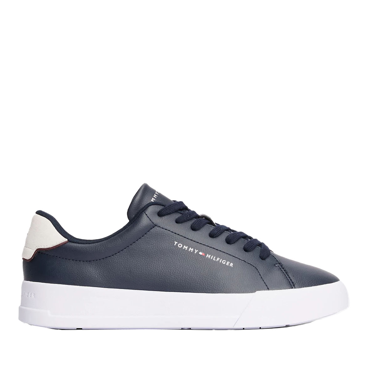 Tommy Hilfiger Essential Court Leather Detail Sneaker